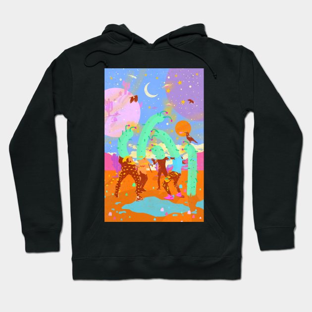 PLANETARY PARTY Hoodie by Showdeer